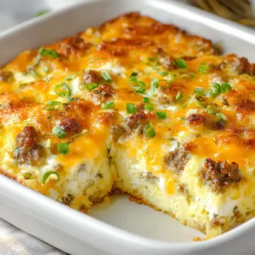 Crescent Roll Breakfast Casserole