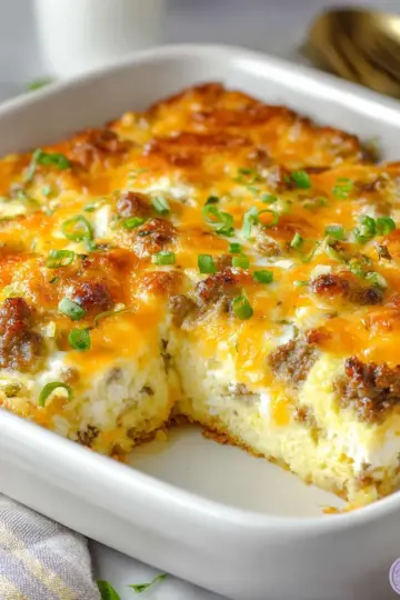 Crescent Roll Breakfast Casserole