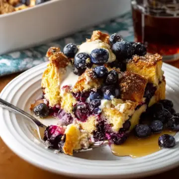 Blueberry Maple Breakfast Bake