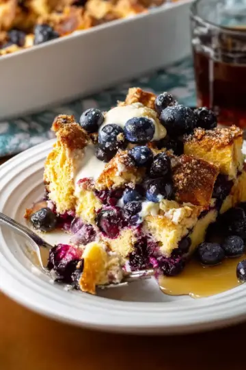 Blueberry Maple Breakfast Bake