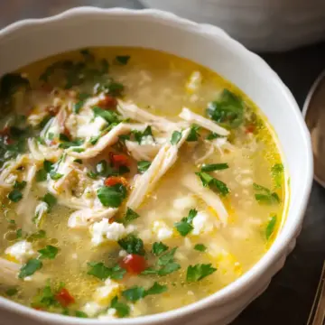 Greek Lemon Chicken Soup