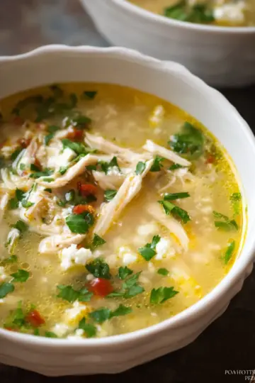 Greek Lemon Chicken Soup