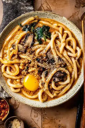Creamy Miso Udon