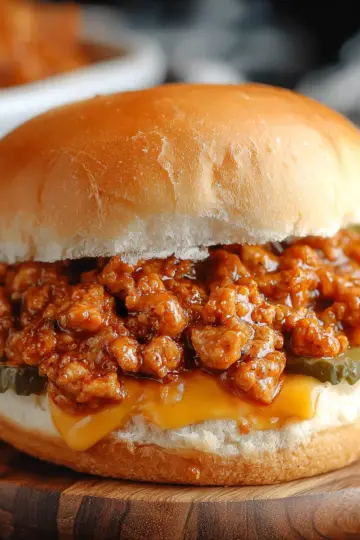 Cajun Chicken Sloppy Joes