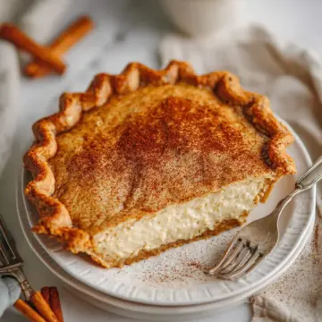 Vanilla Cinnamon Pie