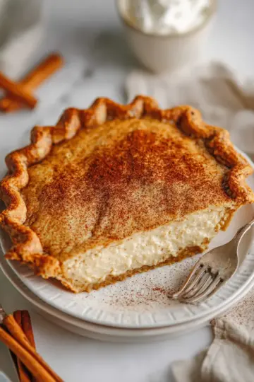 Vanilla Cinnamon Pie