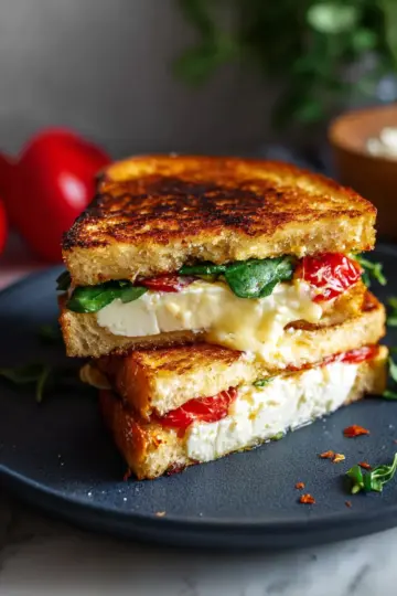 Feta Grilled Cheese