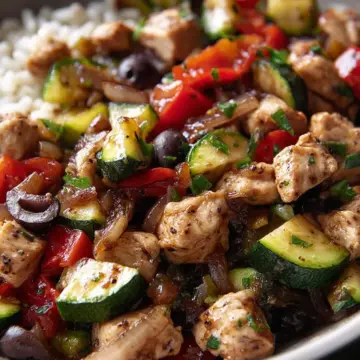 Mediterranean Chicken Stir-Fry