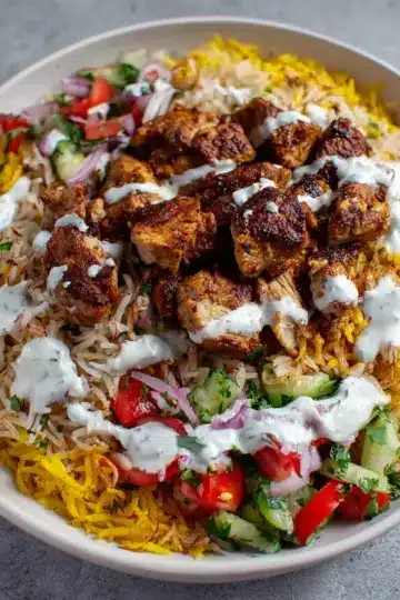 Chicken Shawarma Rice Recipe