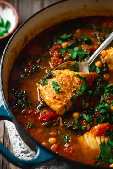 Spicy Moroccan Fish Stew Recipe
