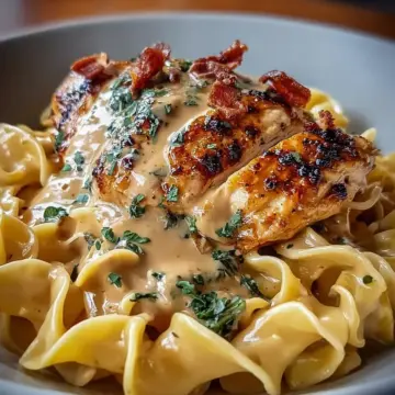 Chicken with Buttered Noodles