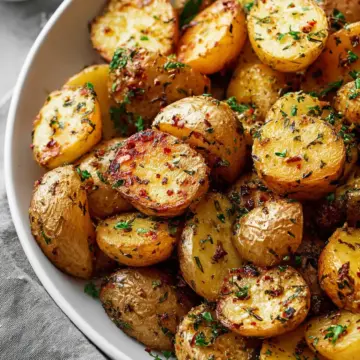 Garlic Herb Roasted Potatoes