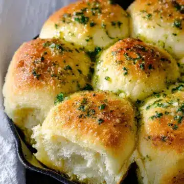 Homemade Garlic Butter Rolls