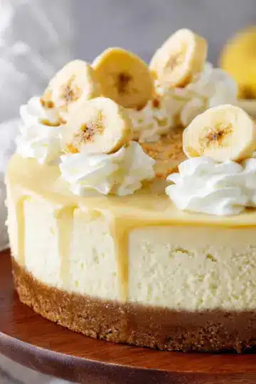 Banana Cream Cheesecake