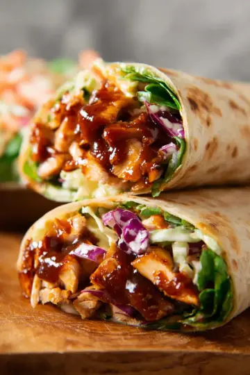 BBQ Chicken Wraps