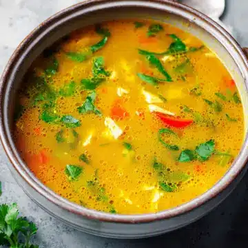 Anti-Inflammatory Turmeric Chicken Soup