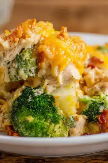 Baked Potato Chicken and Broccoli Casserole
