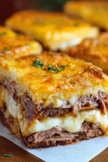 French Dip Squares