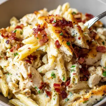 Chicken Bacon Ranch Pasta