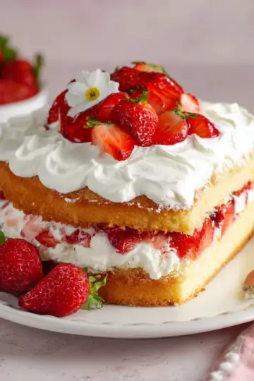 Strawberry Shortcake Cake
