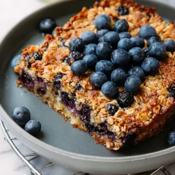 Blueberry Baked Oatmeal
