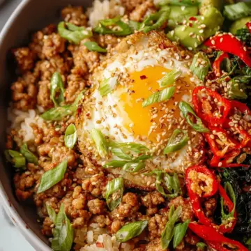 Ground Turkey Teriyaki Rice Bowl