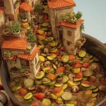 La ratatouille de Julie, inspirée de Jacques Médecin