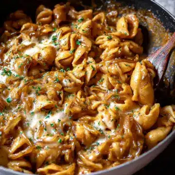 One Pot French Onion Pasta