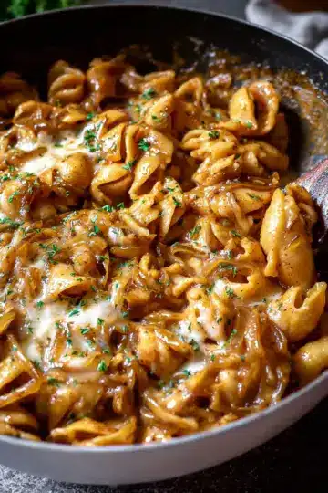 One Pot French Onion Pasta
