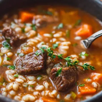 Beef Barley Soup