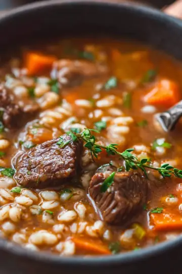 Beef Barley Soup
