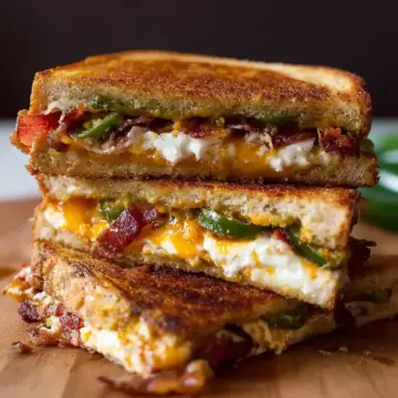 Jalapeño Popper Grilled Cheese