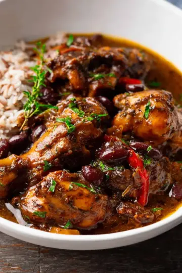Jamaican Brown Stew Chicken Recipe
