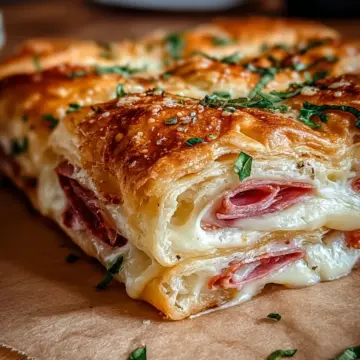 Italian Crescent Roll Sandwich Bake