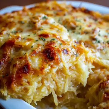 Spaghetti Squash Au Gratin