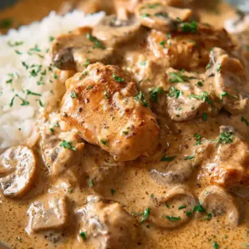 Chicken Stroganoff