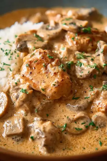 Chicken Stroganoff