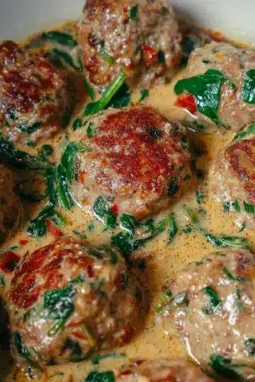 Low-Carb Spinach Turkey Meatballs